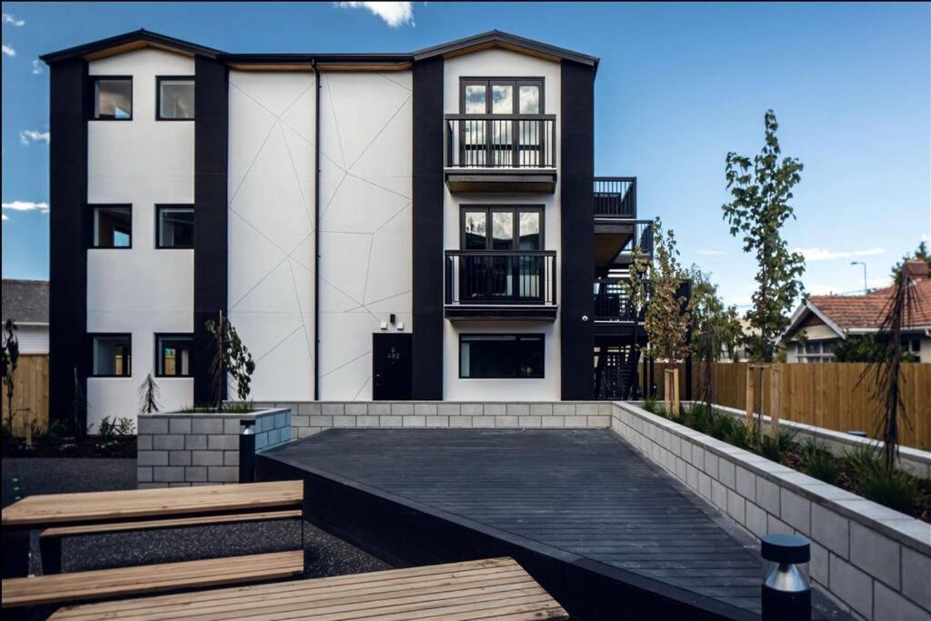 City Centre Apartment Close To Hagley Park Christchurch Eksteriør bilde